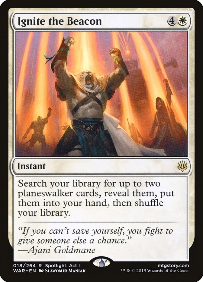 Ignite the Beacon [War of the Spark] - Magic: The Gathering - Card Brawlers | Quebec | Canada |