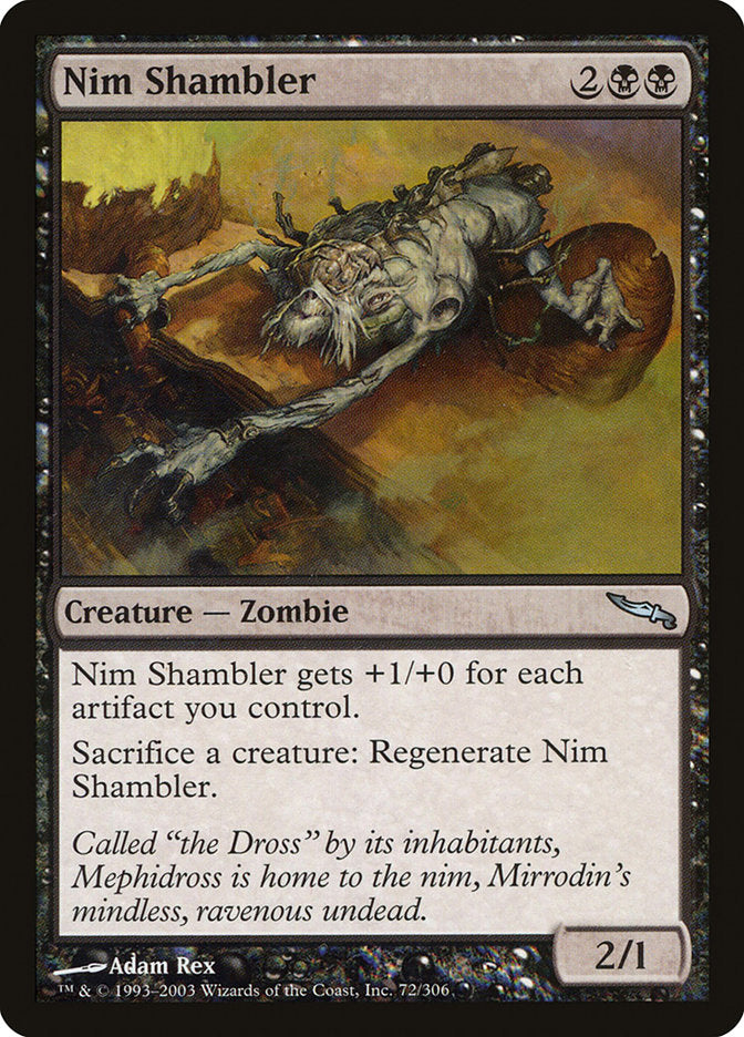 Nim Shambler [Mirrodin] - Magic: The Gathering - Card Brawlers | Quebec | Canada |