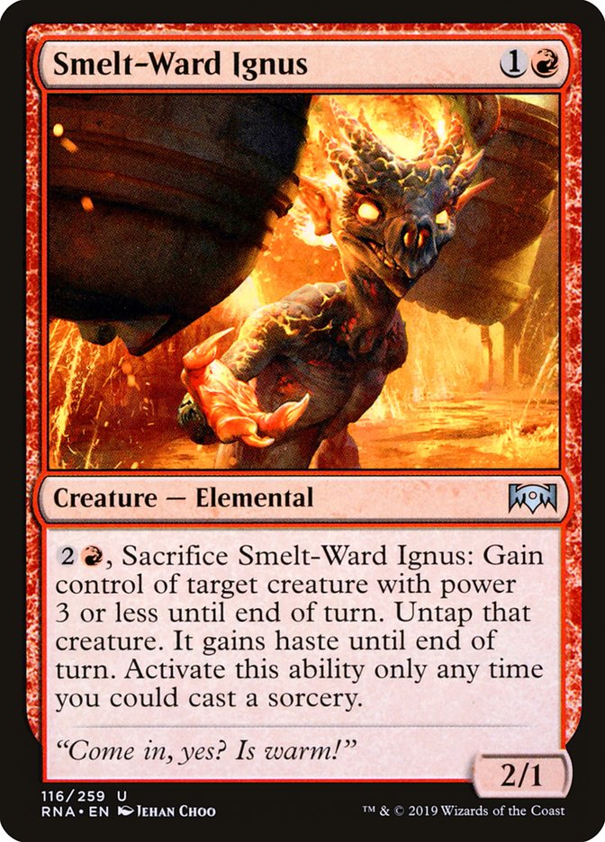 Smelt-Ward Ignus [Ravnica Allegiance] - Magic: The Gathering - Card Brawlers | Quebec | Canada |