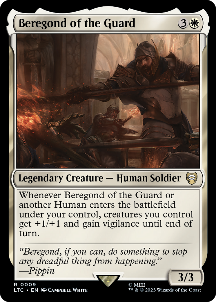 Beregond of the Guard [The Lord of the Rings: Tales of Middle-Earth Commander] - Magic: The Gathering - Card Brawlers | Quebec | Canada |