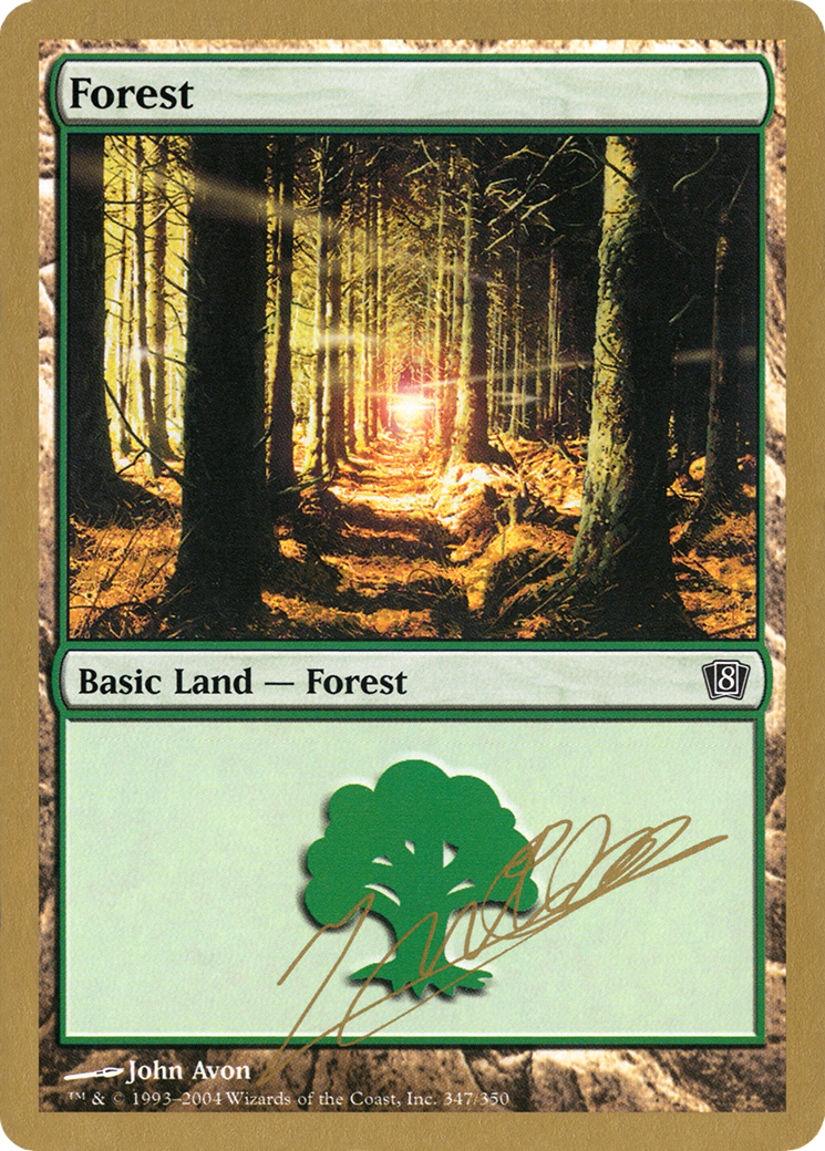 Forest (jn347) (Julien Nuijten) [World Championship Decks 2004] - Magic: The Gathering - Card Brawlers | Quebec | Canada |