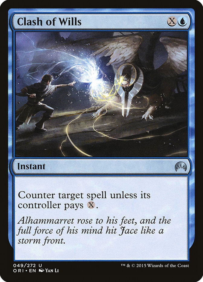 Clash of Wills [Magic Origins] - Magic: The Gathering - Card Brawlers | Quebec | Canada |