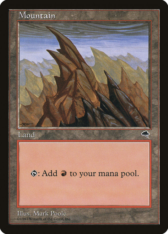 Mountain (All Peaks Pointing Left) [Tempest] - Magic: The Gathering - Card Brawlers | Quebec | Canada |