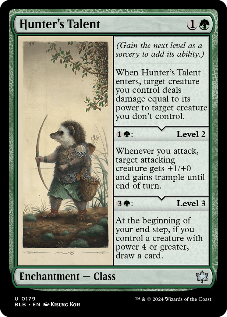 Hunter's Talent [Bloomburrow] - Magic: The Gathering - Card Brawlers | Quebec | Canada |