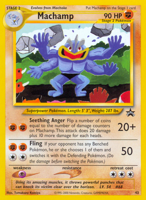 Machamp (43) [Wizards of the Coast: Black Star Promos] - Pokémon - Card Brawlers | Quebec | Canada |