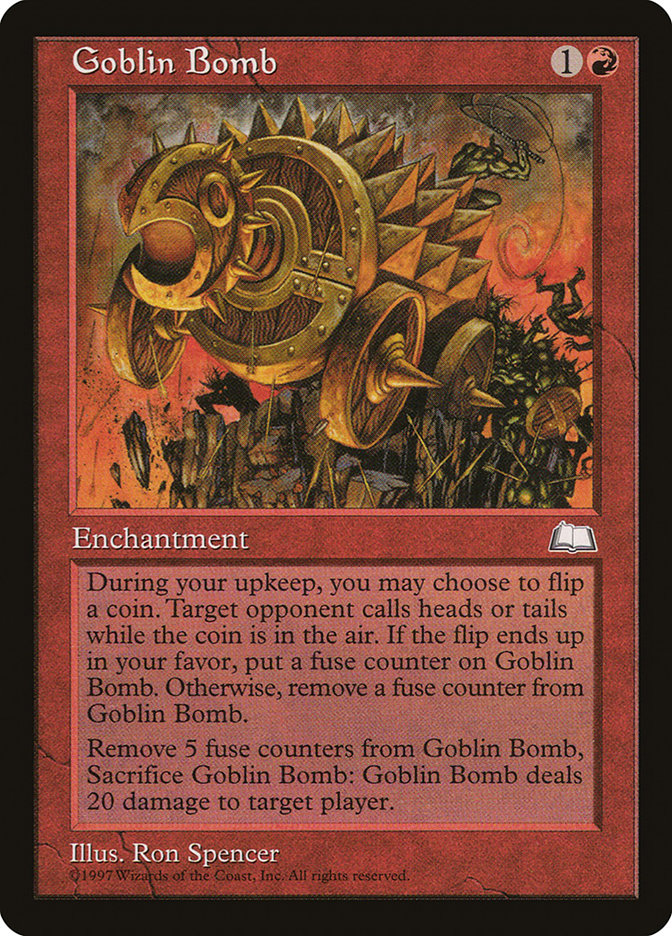 Goblin Bomb [Weatherlight] - Magic: The Gathering - Card Brawlers | Quebec | Canada |