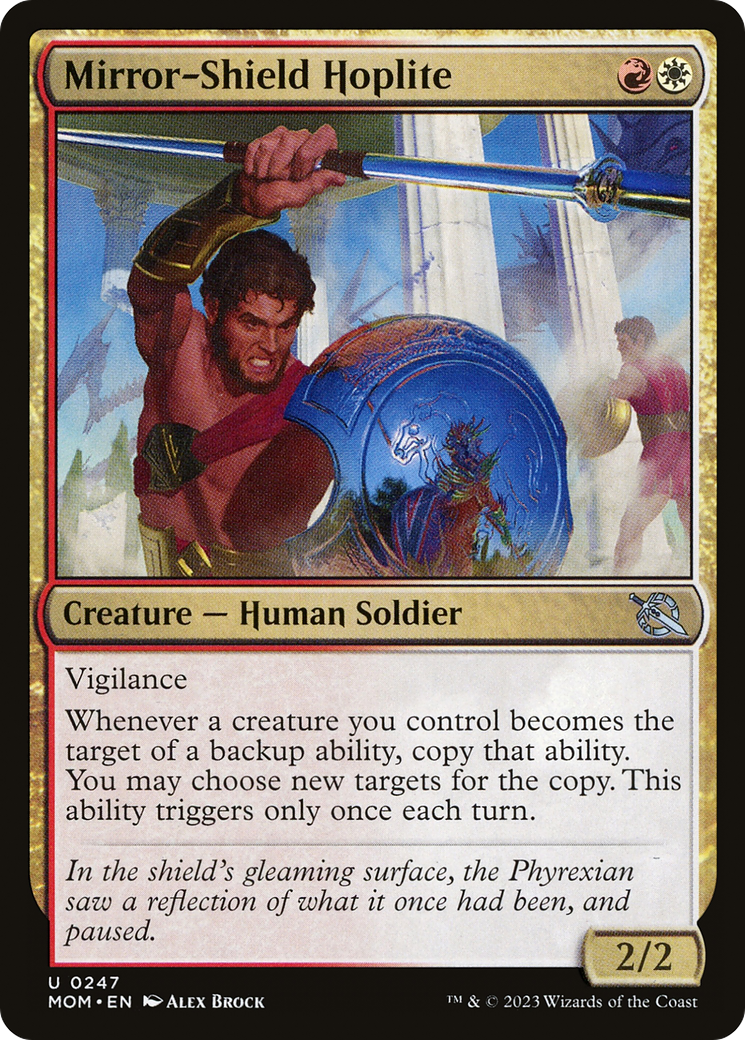 Mirror-Shield Hoplite [March of the Machine] - Magic: The Gathering - Card Brawlers | Quebec | Canada |
