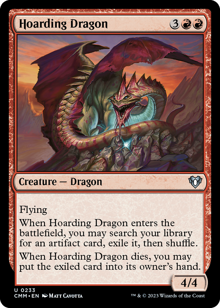 Hoarding Dragon [Commander Masters] - Magic: The Gathering - Card Brawlers | Quebec | Canada |