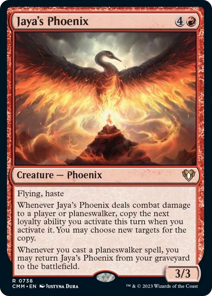 Jaya's Phoenix [Commander Masters] - Magic: The Gathering - Card Brawlers | Quebec | Canada |