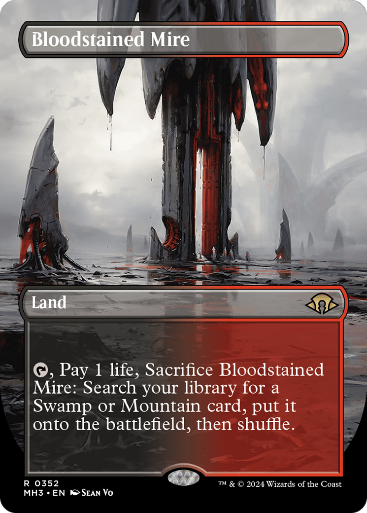 Bloodstained Mire (Borderless) [Modern Horizons 3] - Magic: The Gathering - Card Brawlers | Quebec | Canada |
