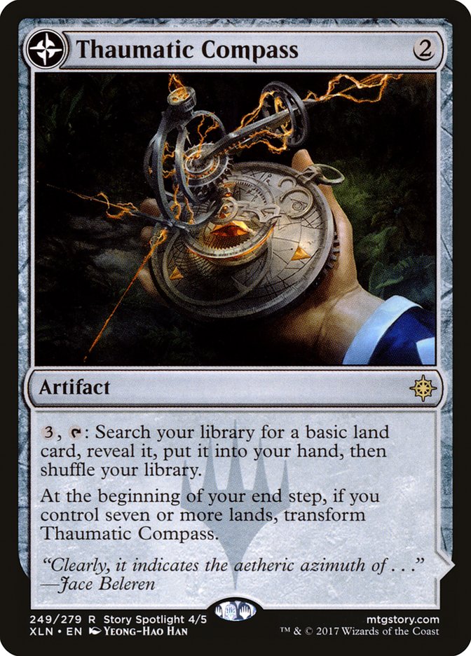 Thaumatic Compass // Spires of Orazca [Ixalan] - Magic: The Gathering - Card Brawlers | Quebec | Canada |