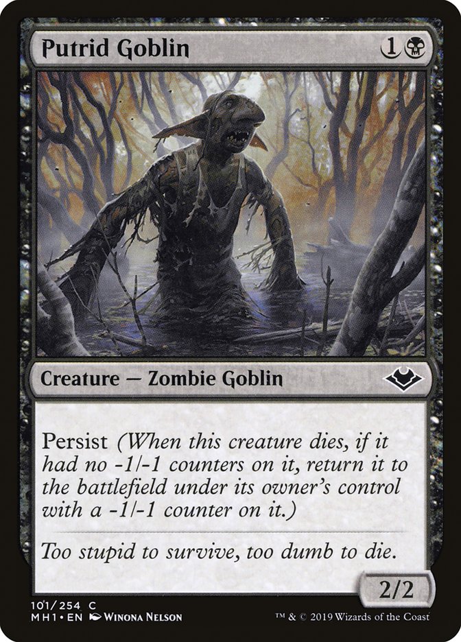 Putrid Goblin [Modern Horizons] - Magic: The Gathering - Card Brawlers | Quebec | Canada |