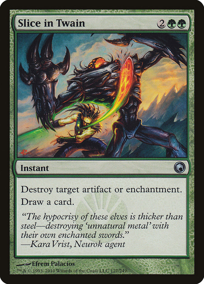 Slice in Twain [Scars of Mirrodin] - Magic: The Gathering - Card Brawlers | Quebec | Canada |