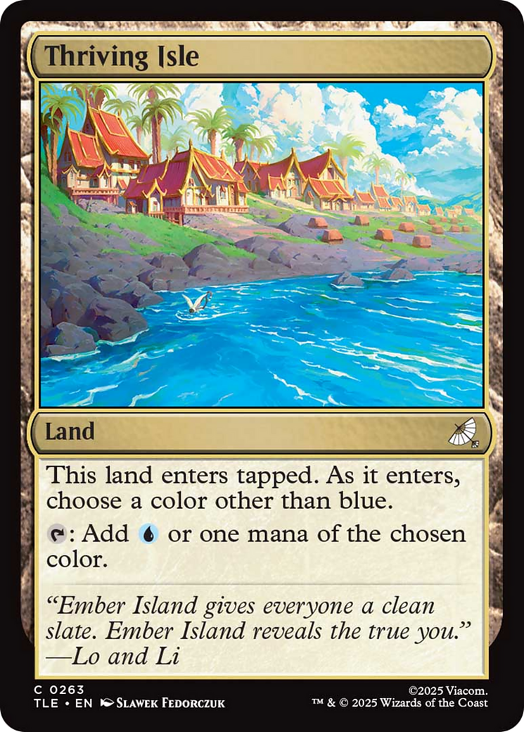 Thriving Isle [Avatar: The Last Airbender: Eternal-Legal] - Magic: The Gathering - Card Brawlers | Quebec | Canada |