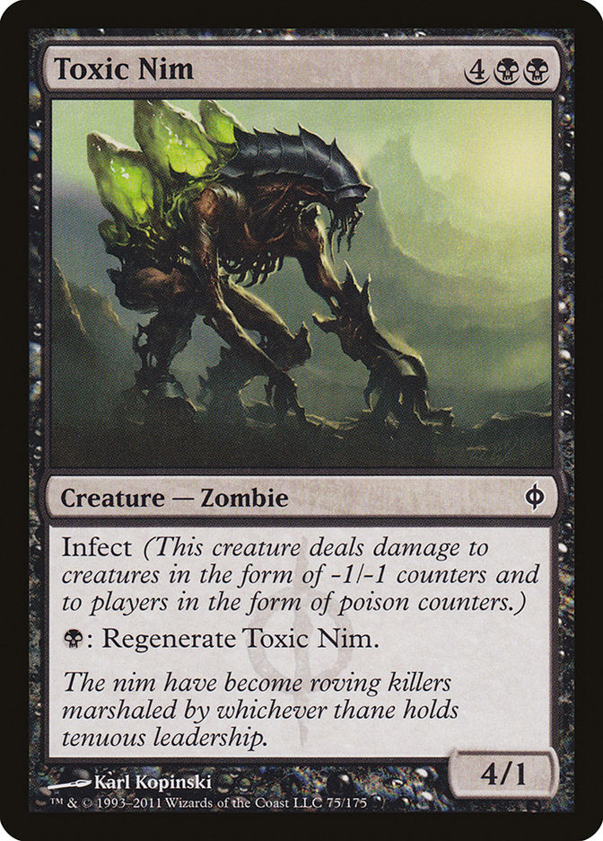 Toxic Nim [New Phyrexia] - Magic: The Gathering - Card Brawlers | Quebec | Canada |