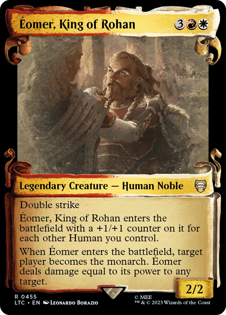 Eomer, King of Rohan [The Lord of the Rings: Tales of Middle-Earth Commander Showcase Scrolls] - Magic: The Gathering - Card Brawlers | Quebec | Canada |
