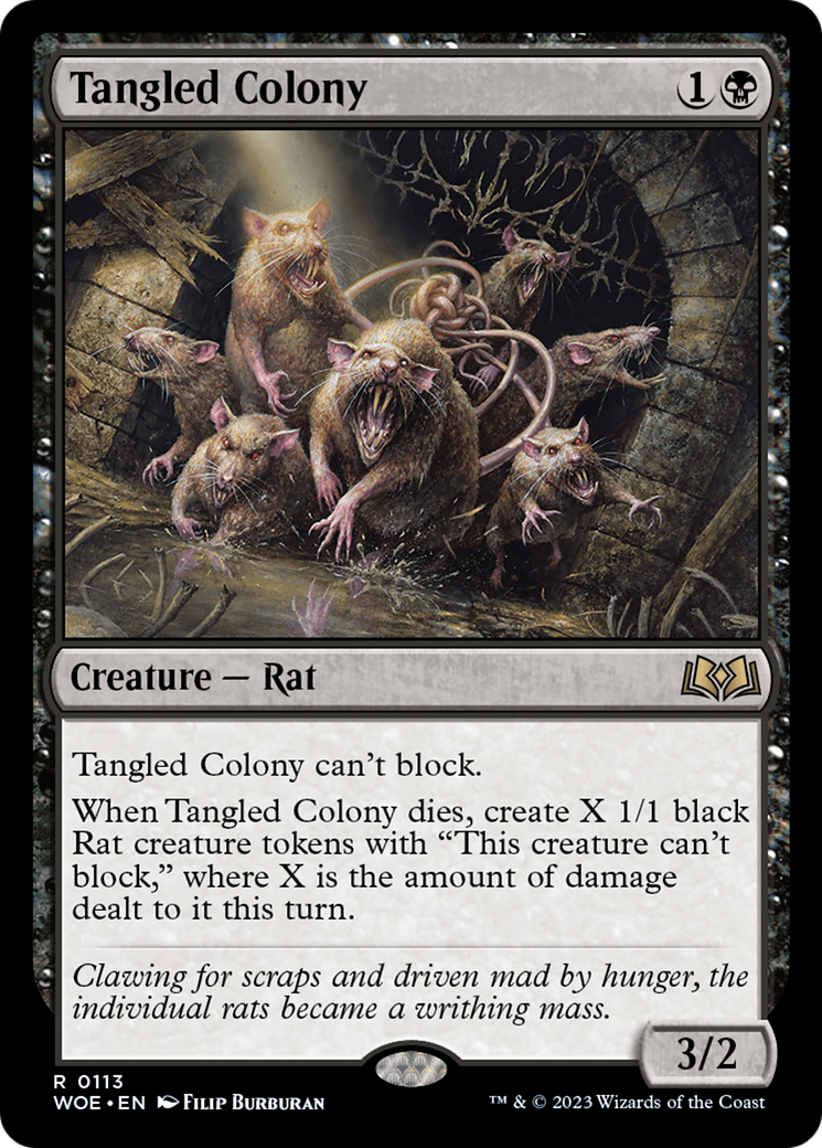 Tangled Colony [Wilds of Eldraine] - Magic: The Gathering - Card Brawlers | Quebec | Canada |
