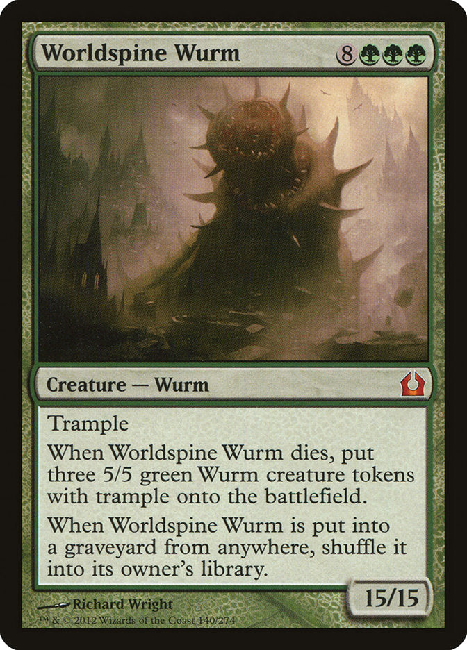 Worldspine Wurm [Return to Ravnica] - Magic: The Gathering - Card Brawlers | Quebec | Canada |