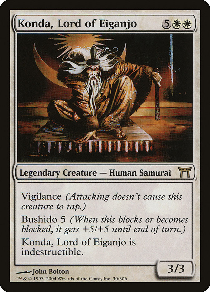 Konda, Lord of Eiganjo [Champions of Kamigawa] - Magic: The Gathering - Card Brawlers | Quebec | Canada |