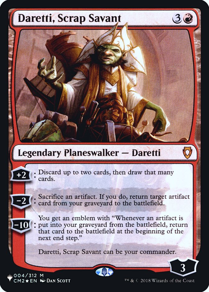Daretti, Scrap Savant [Secret Lair: Heads I Win, Tails You Lose] - Magic: The Gathering - Card Brawlers | Quebec | Canada |