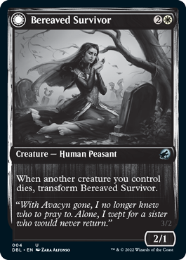 Bereaved Survivor // Dauntless Avenger [Innistrad: Double Feature] - Magic: The Gathering - Card Brawlers | Quebec | Canada |