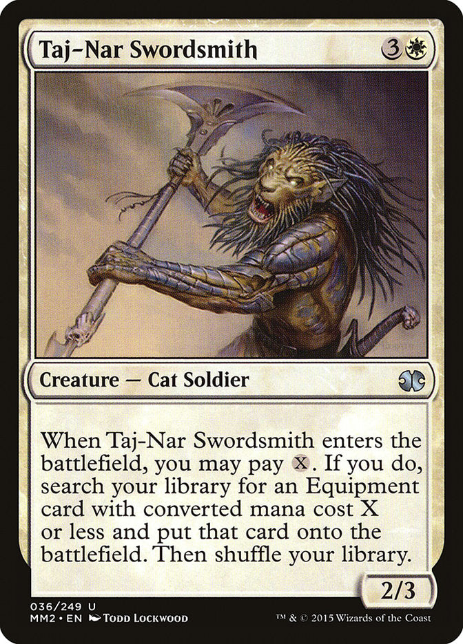 Taj-Nar Swordsmith [Modern Masters 2015] - Magic: The Gathering - Card Brawlers | Quebec | Canada |