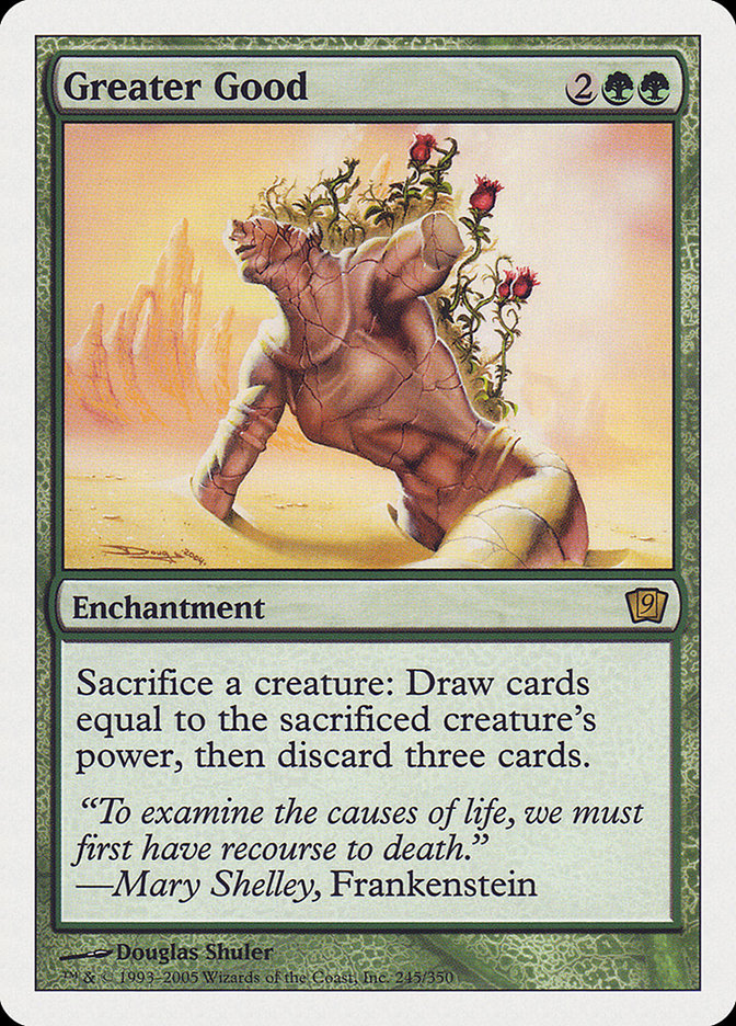 Greater Good [Ninth Edition] - Magic: The Gathering - Card Brawlers | Quebec | Canada |