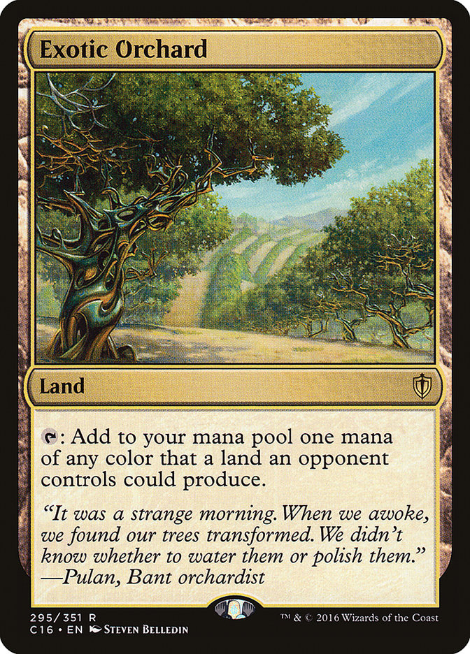 Exotic Orchard [Commander 2016] - Magic: The Gathering - Card Brawlers | Quebec | Canada |
