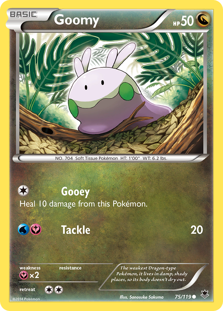 Goomy (75/119) [XY: Phantom Forces] - Pokémon - Card Brawlers | Quebec | Canada |