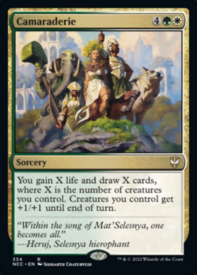 Camaraderie [Streets of New Capenna Commander] - Magic: The Gathering - Card Brawlers | Quebec | Canada |