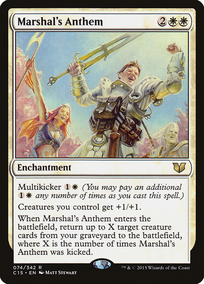 Marshal's Anthem [Commander 2015] - Magic: The Gathering - Card Brawlers | Quebec | Canada |
