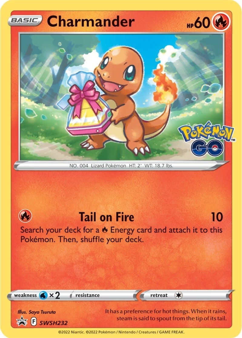 Charmander (SWSH232) [Sword & Shield: Black Star Promos] - Pokémon - Card Brawlers | Quebec | Canada |