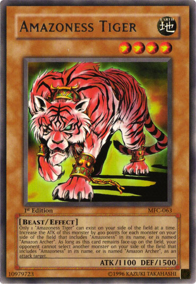 Amazoness Tiger [MFC-063] Rare - Yu-Gi-Oh! - Card Brawlers | Quebec | Canada |