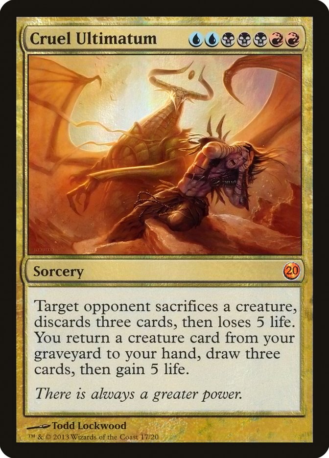 Cruel Ultimatum [From the Vault: Twenty] - Magic: The Gathering - Card Brawlers | Quebec | Canada |