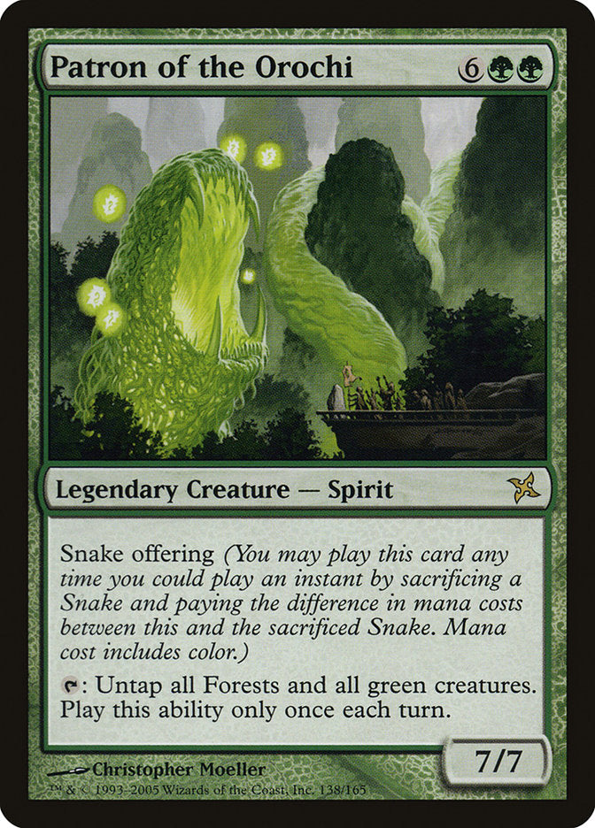 Patron of the Orochi [Betrayers of Kamigawa] - Magic: The Gathering - Card Brawlers | Quebec | Canada |