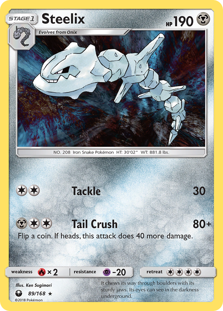 Steelix (89/168) [Sun & Moon: Celestial Storm] - Pokémon - Card Brawlers | Quebec | Canada |