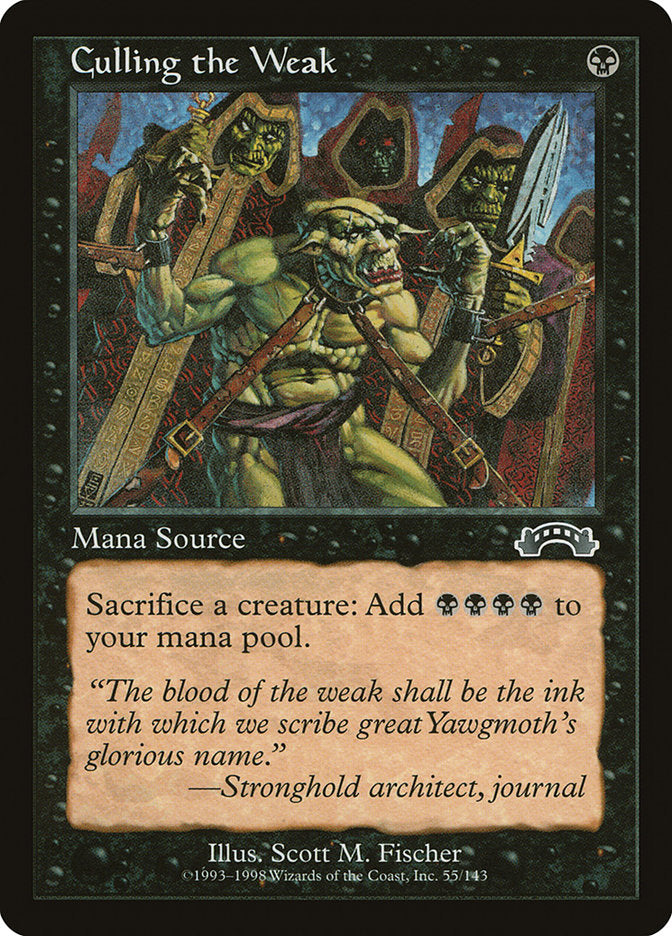 Culling the Weak [Exodus] - Magic: The Gathering - Card Brawlers | Quebec | Canada |