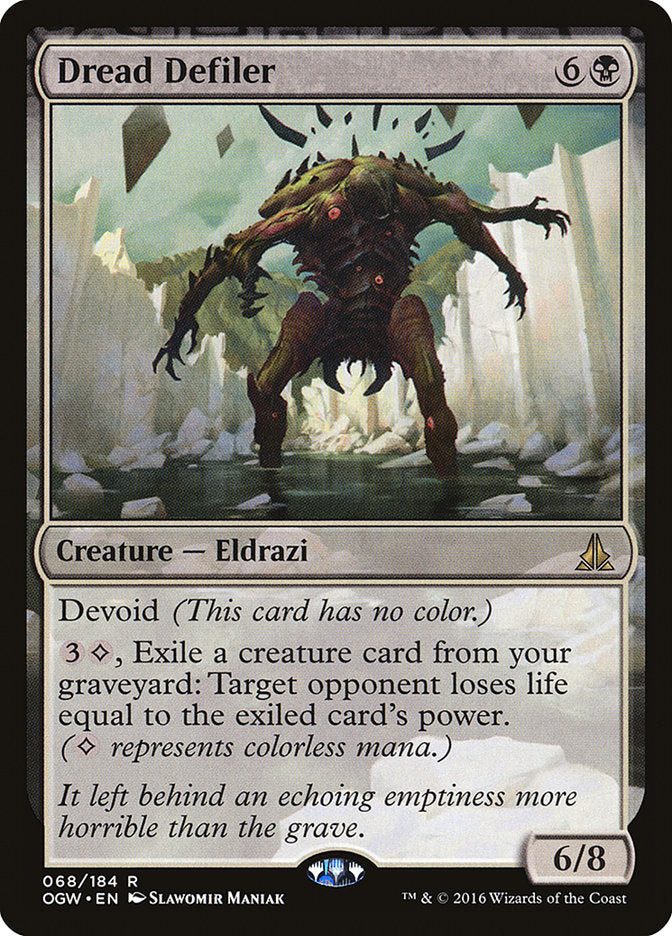 Dread Defiler [Oath of the Gatewatch] - Magic: The Gathering - Card Brawlers | Quebec | Canada |