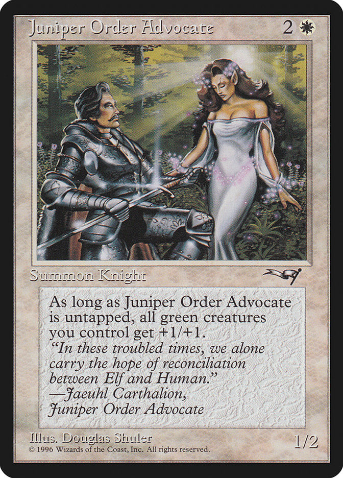 Juniper Order Advocate [Alliances] - Magic: The Gathering - Card Brawlers | Quebec | Canada |