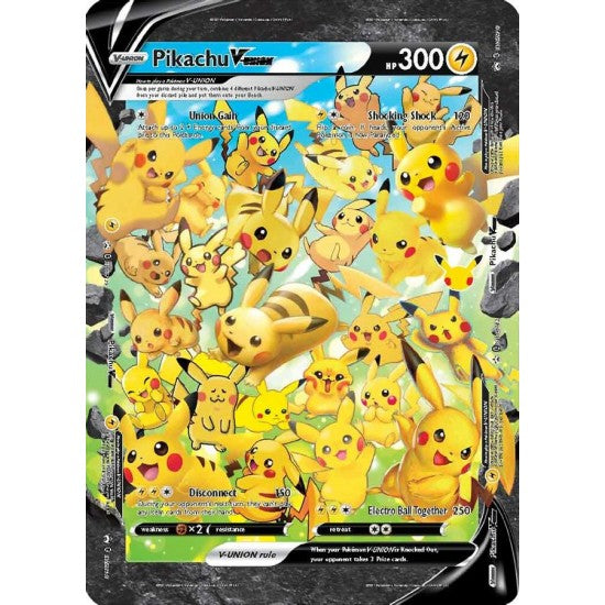 Pikachu V-UNION (Jumbo Card) [Sword & Shield: Black Star Promos] - Pokémon - Card Brawlers | Quebec | Canada |