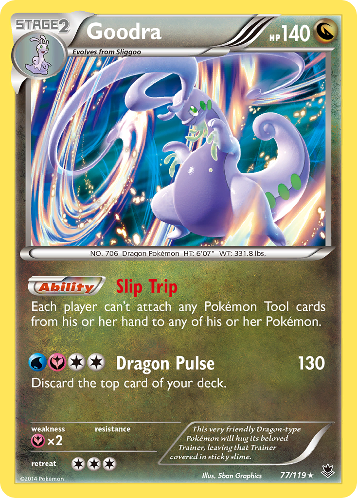 Goodra (77/119) [XY: Phantom Forces] - Pokémon - Card Brawlers | Quebec | Canada |