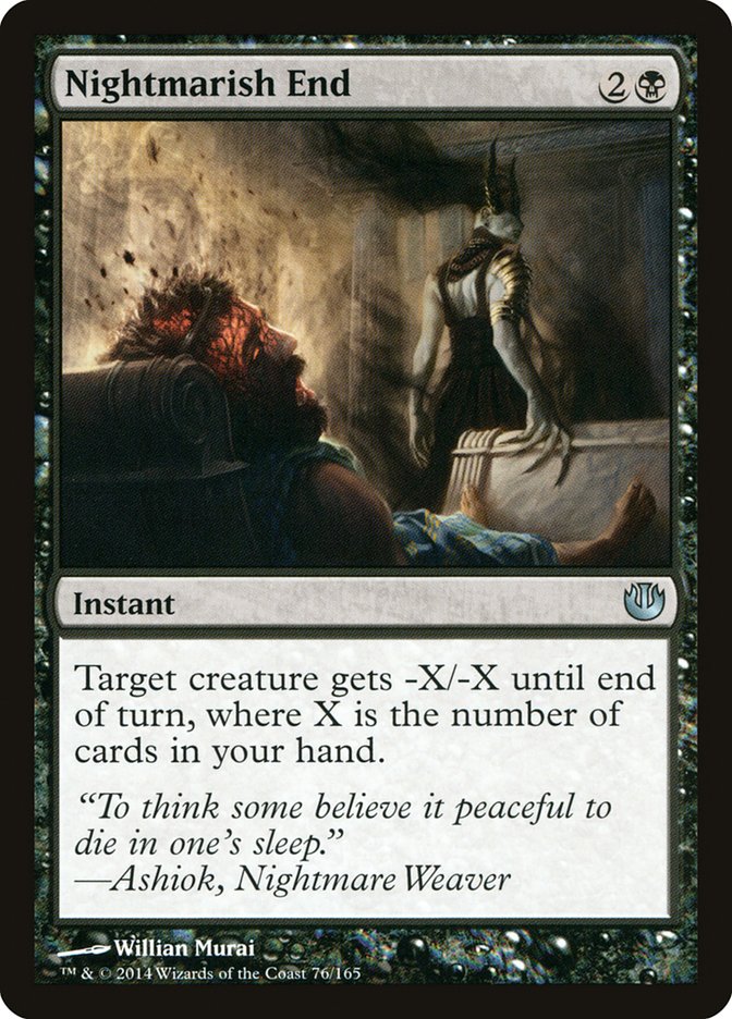 Nightmarish End [Journey into Nyx] - Magic: The Gathering - Card Brawlers | Quebec | Canada |