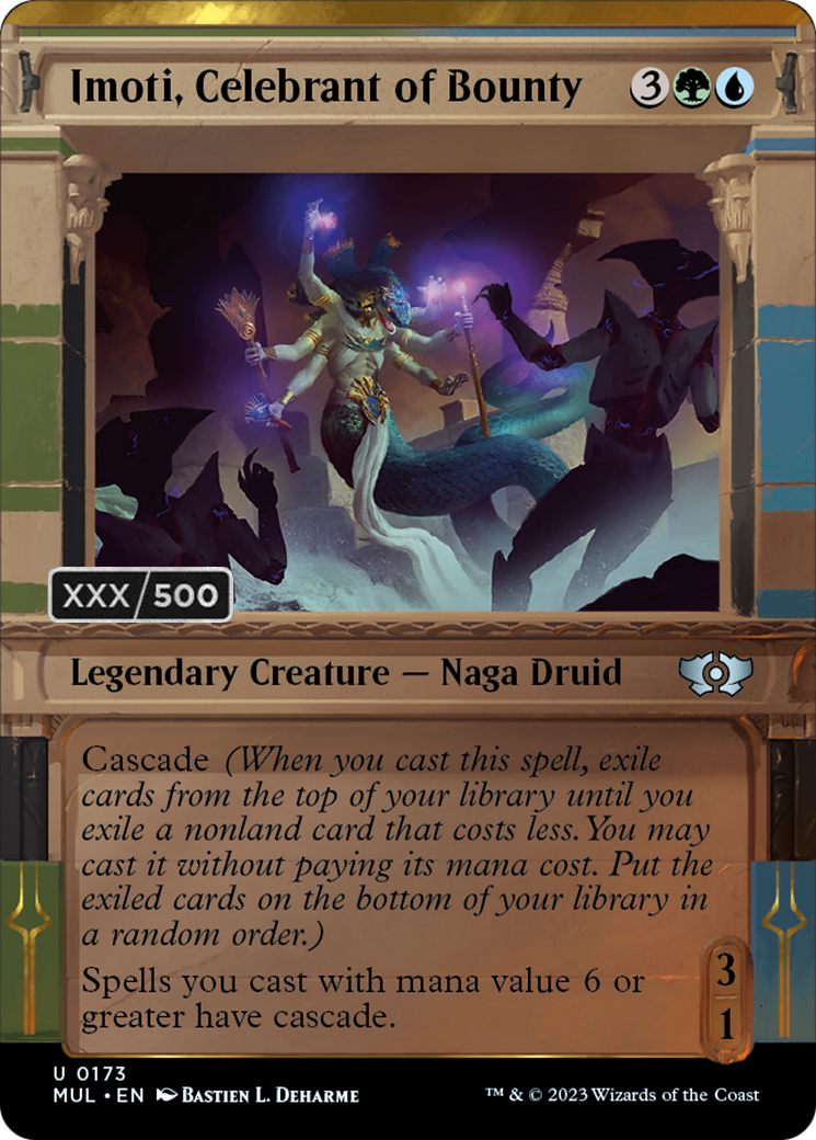 Imoti, Celebrant of Bounty (Serialized) [Multiverse Legends] - Magic: The Gathering - Card Brawlers | Quebec | Canada |