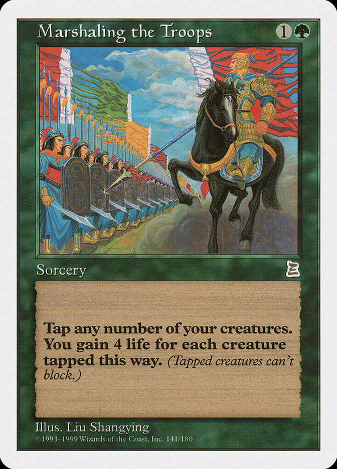 Marshaling the Troops [Portal Three Kingdoms] - Magic: The Gathering - Card Brawlers | Quebec | Canada |