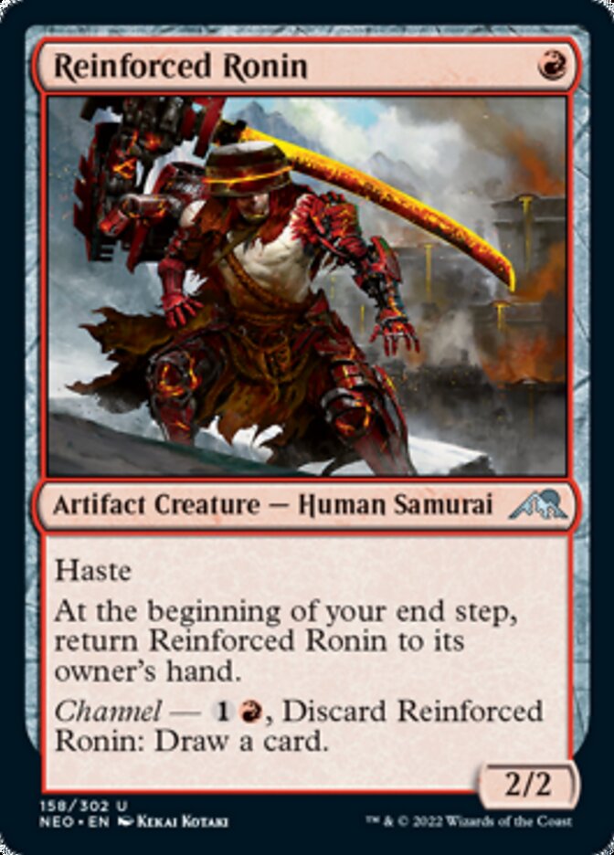 Reinforced Ronin [Kamigawa: Neon Dynasty] - Magic: The Gathering - Card Brawlers | Quebec | Canada |