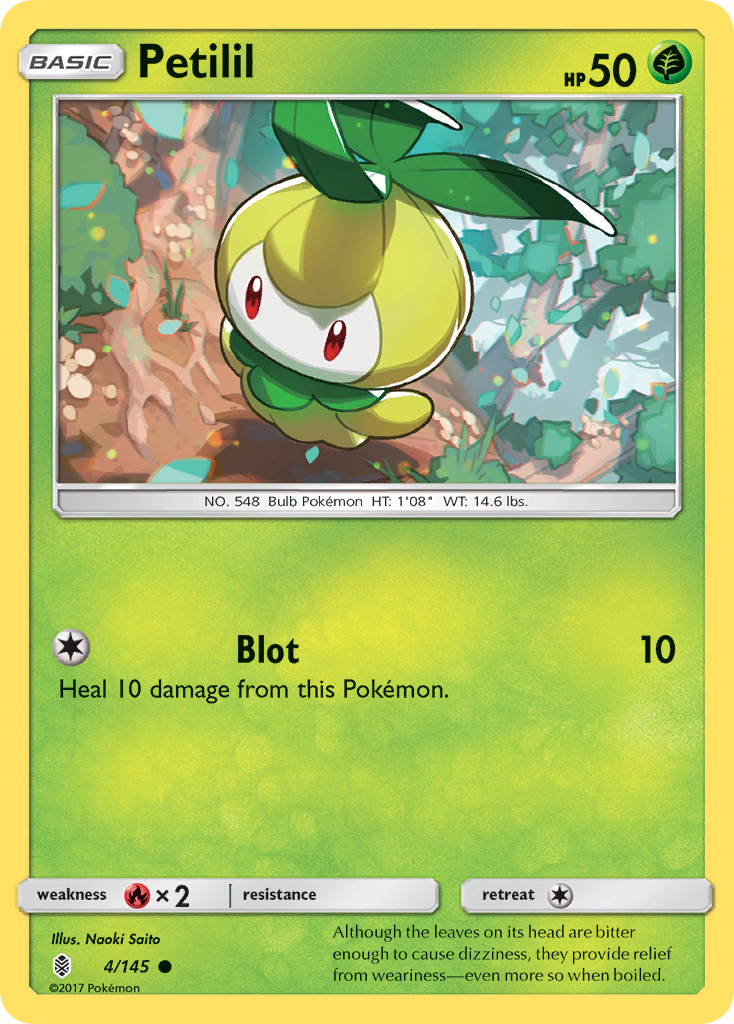 Petilil (4/145) [Sun & Moon: Guardians Rising] - Pokémon - Card Brawlers | Quebec | Canada |