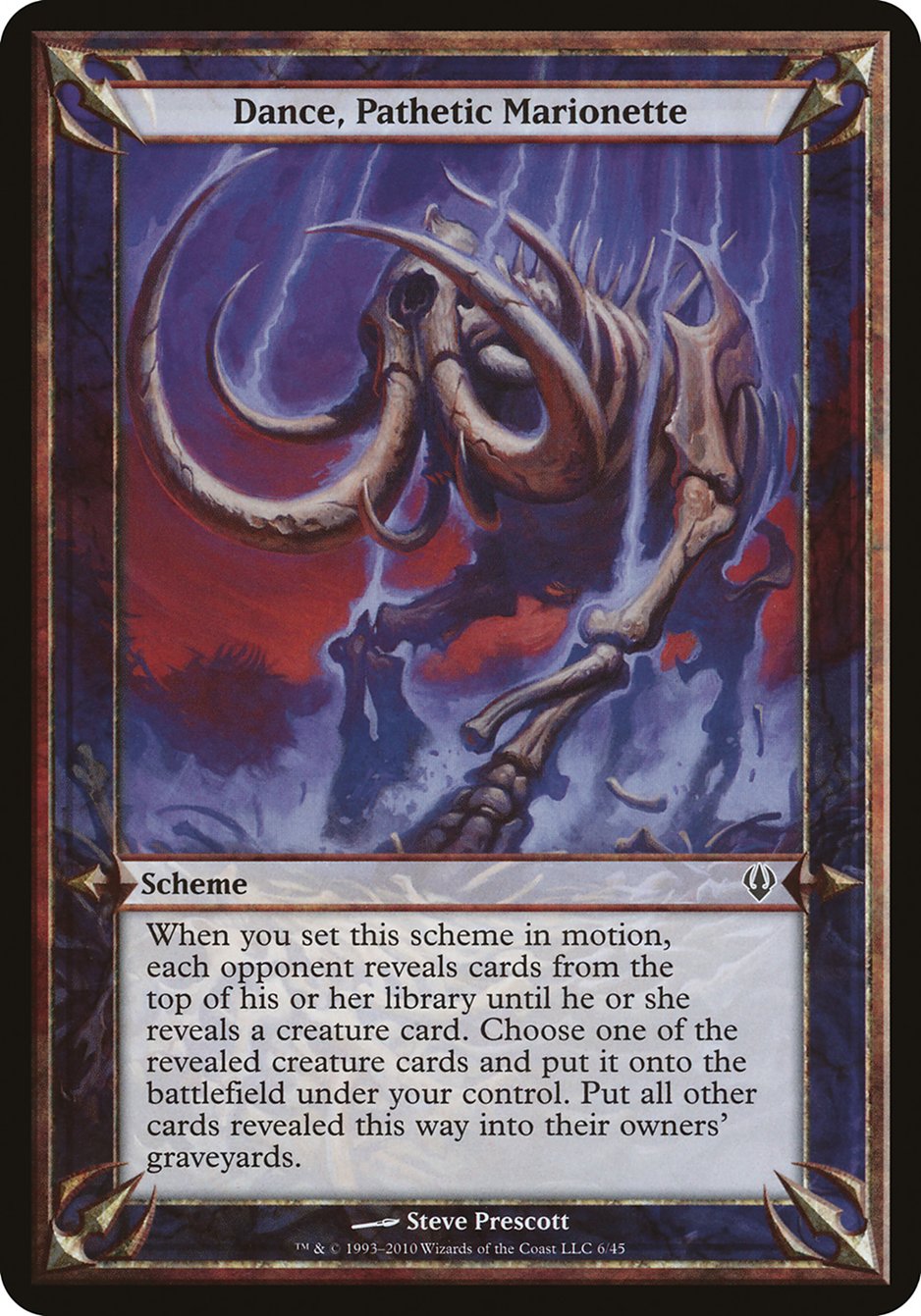 Dance, Pathetic Marionette (Schemes) [Archenemy Schemes] - Magic: The Gathering - Card Brawlers | Quebec | Canada |