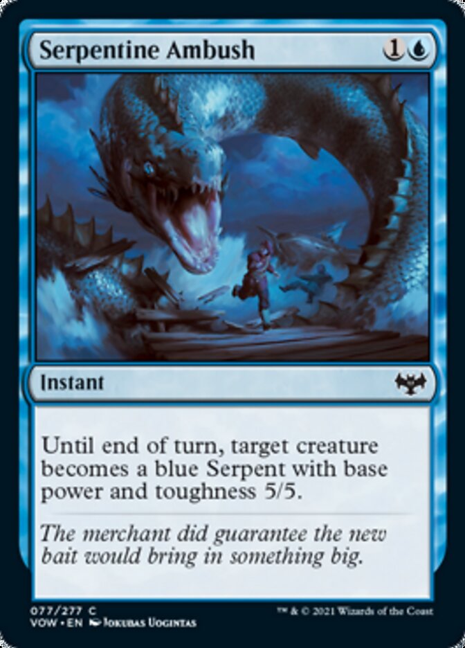 Serpentine Ambush [Innistrad: Crimson Vow] - Magic: The Gathering - Card Brawlers | Quebec | Canada |