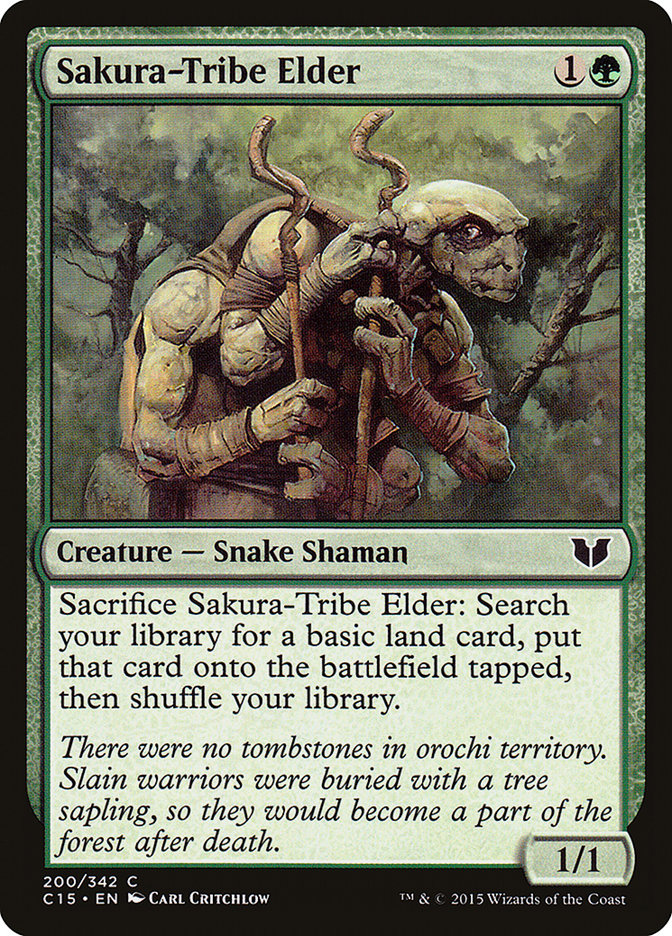 Sakura-Tribe Elder [Commander 2015] - Magic: The Gathering - Card Brawlers | Quebec | Canada |