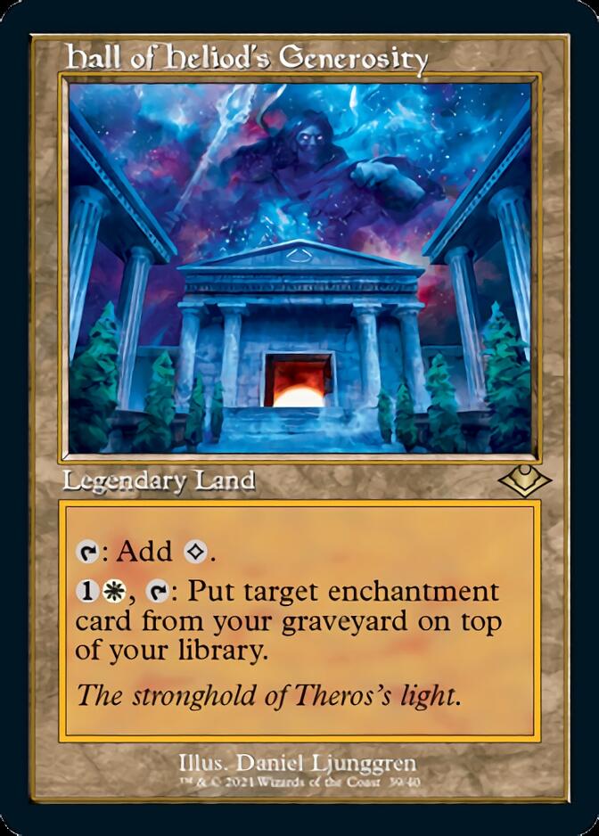 Hall of Heliod's Generosity (Retro Foil Etched) [Modern Horizons] - Magic: The Gathering - Card Brawlers | Quebec | Canada |